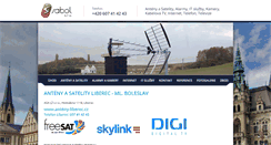 Desktop Screenshot of anteny-liberec.cz